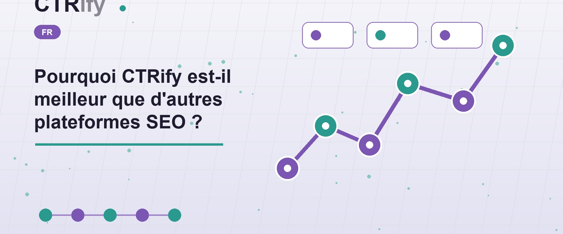 Pourquoi CTRify est-il meilleur que d'autres plateformes SEO ?