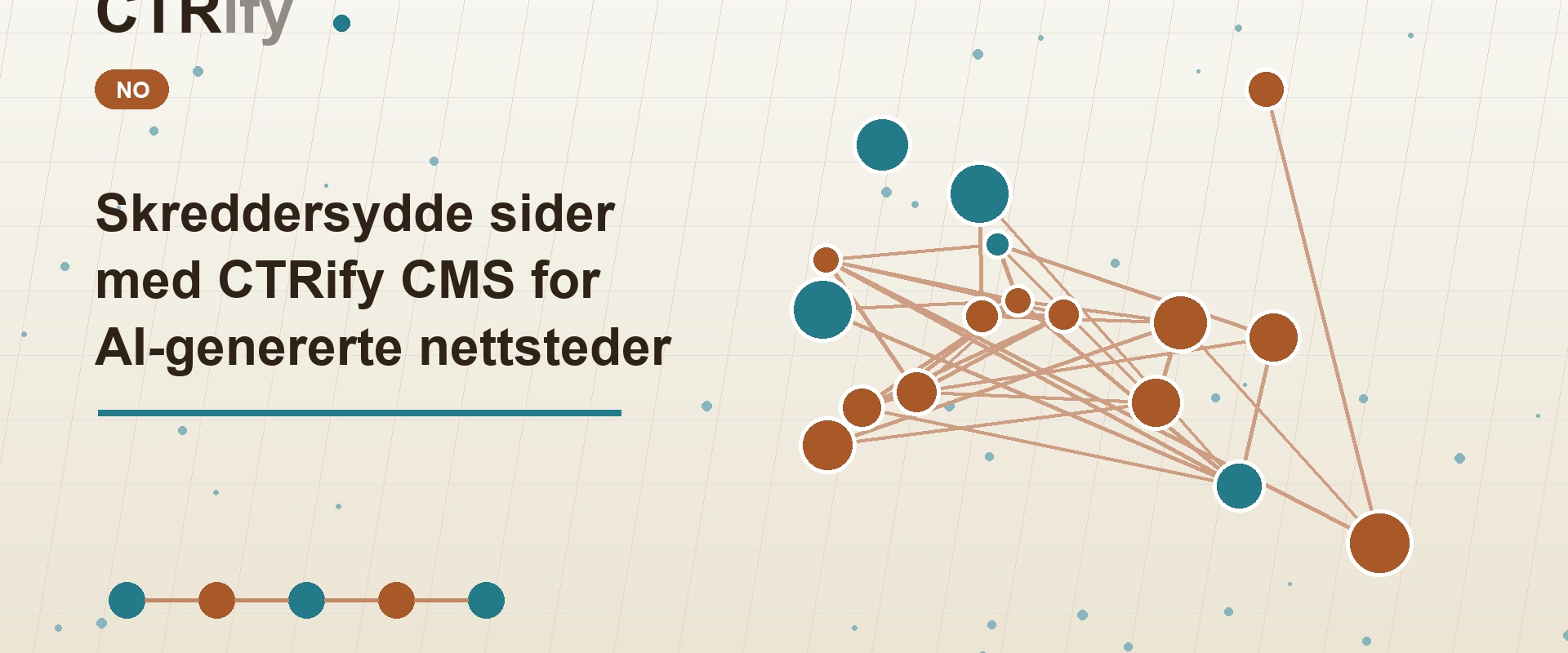 Skreddersydde sider med CTRify CMS for AI-genererte nettsteder