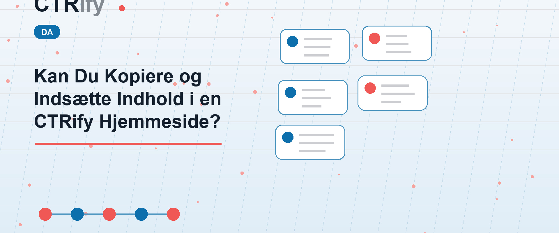 Kan Du Kopiere og Indsætte Indhold i en CTRify Hjemmeside?