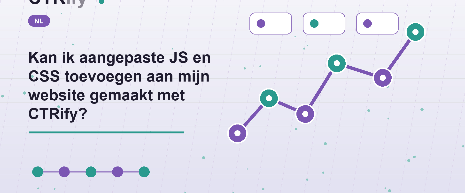 Kan ik aangepaste JS en CSS toevoegen aan mijn website gemaakt met CTRify?