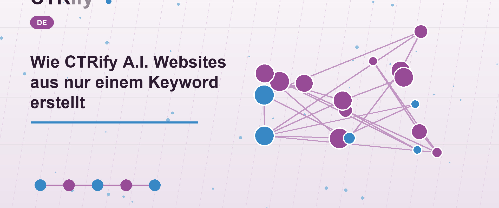 Wie CTRify A.I. Websites aus nur einem Keyword erstellt