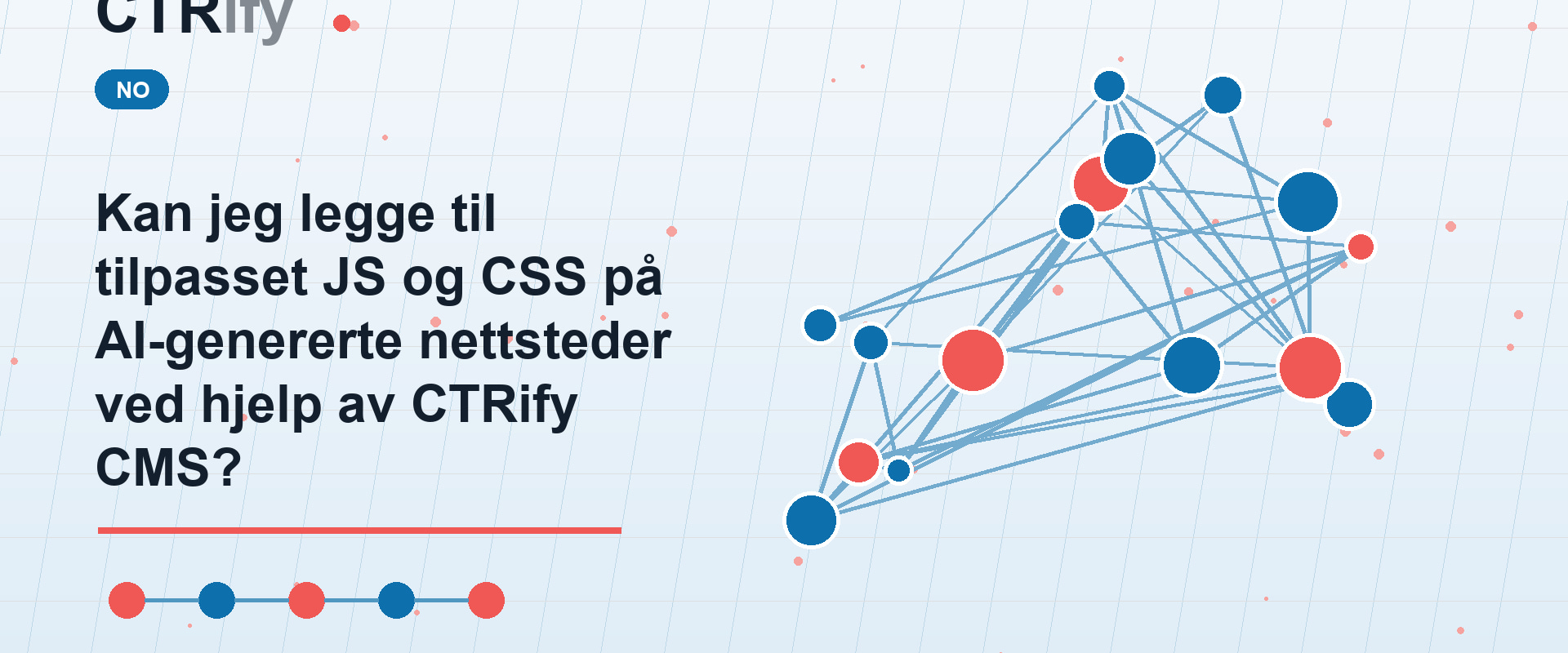 Kan jeg legge til tilpasset JS og CSS på AI-genererte nettsteder ved hjelp av CTRify CMS?
