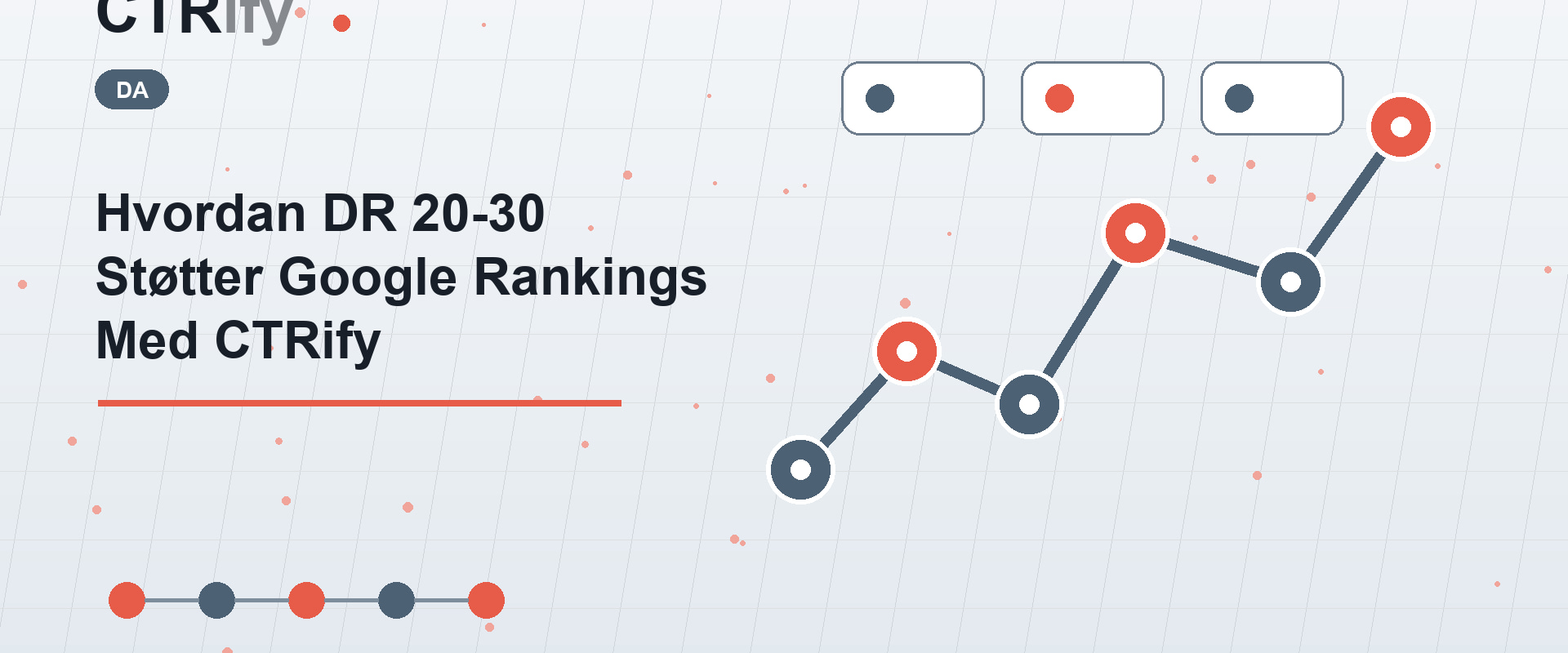 Hvordan DR 20-30 Støtter Google Rankings Med CTRify
