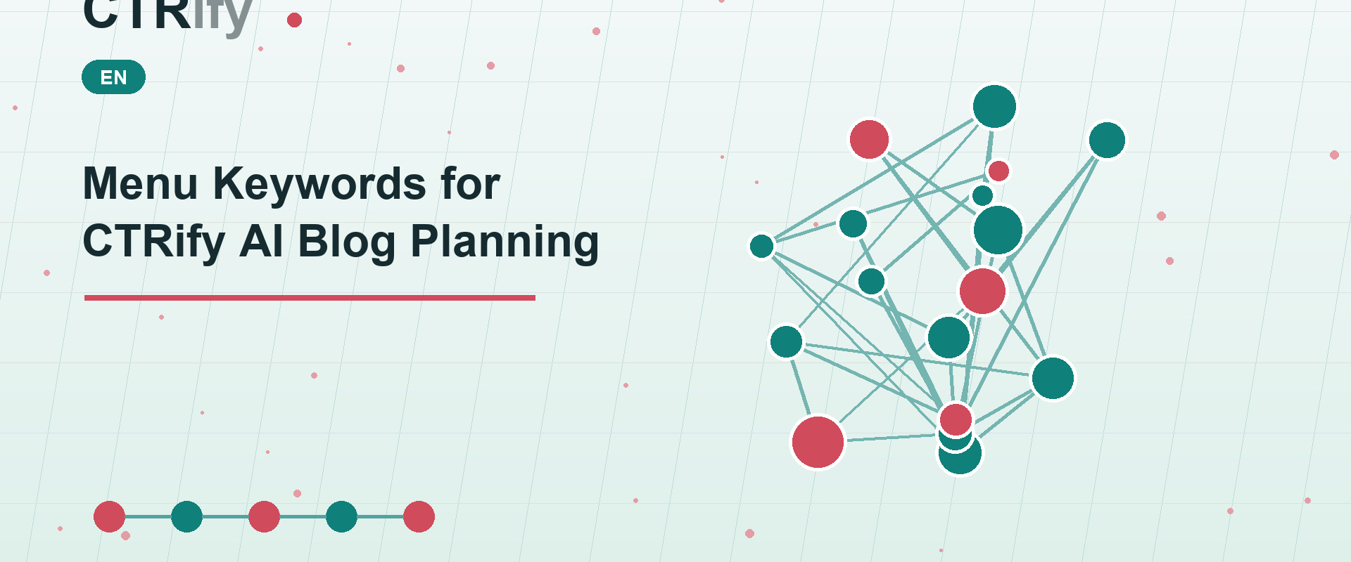 Menu Keywords for CTRify AI Blog Planning