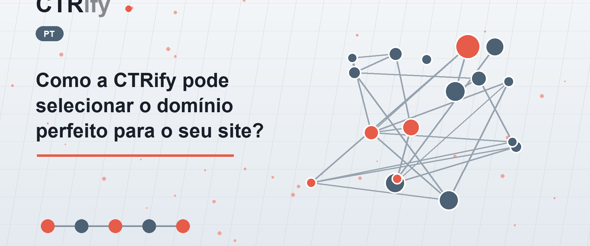 Como a CTRify pode selecionar o domínio perfeito para o seu site?