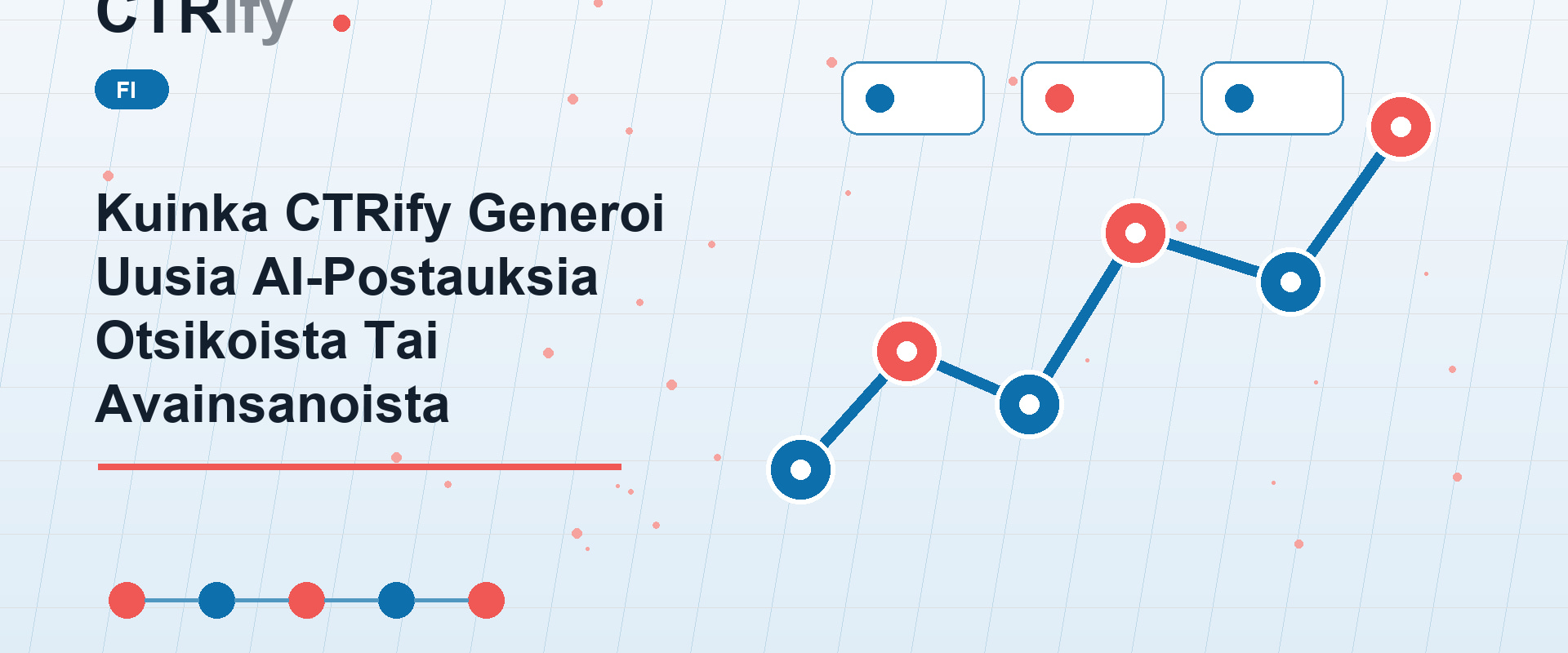 Kuinka CTRify Generoi Uusia AI-Postauksia Otsikoista Tai Avainsanoista