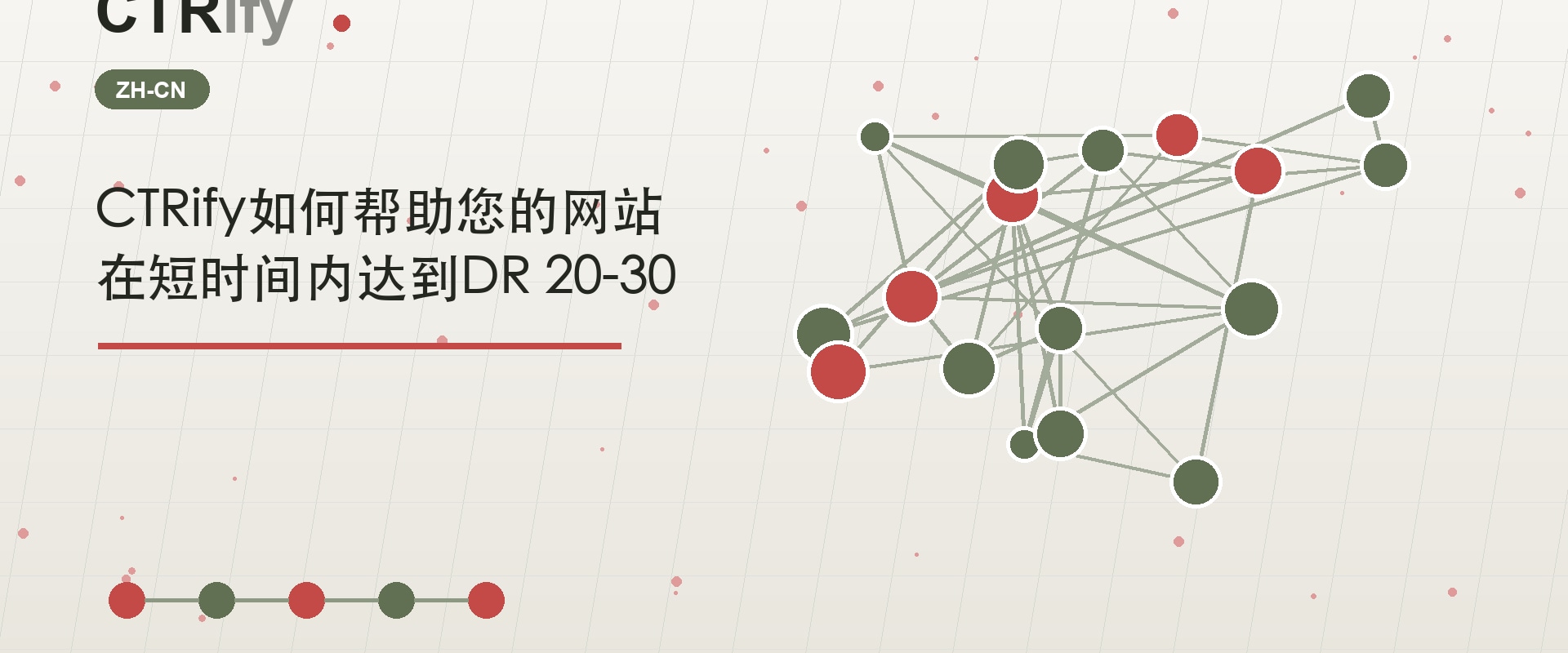 CTRify如何帮助您的网站在短时间内达到DR 20-30