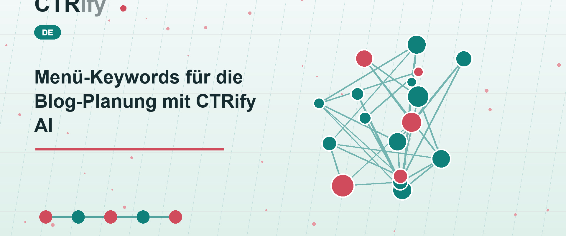 Menü-Keywords für die Blog-Planung mit CTRify AI