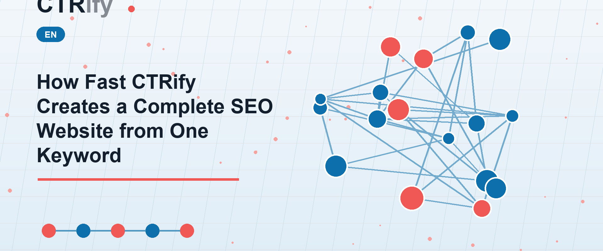 How Fast CTRify Creates a Complete SEO Website from One Keyword