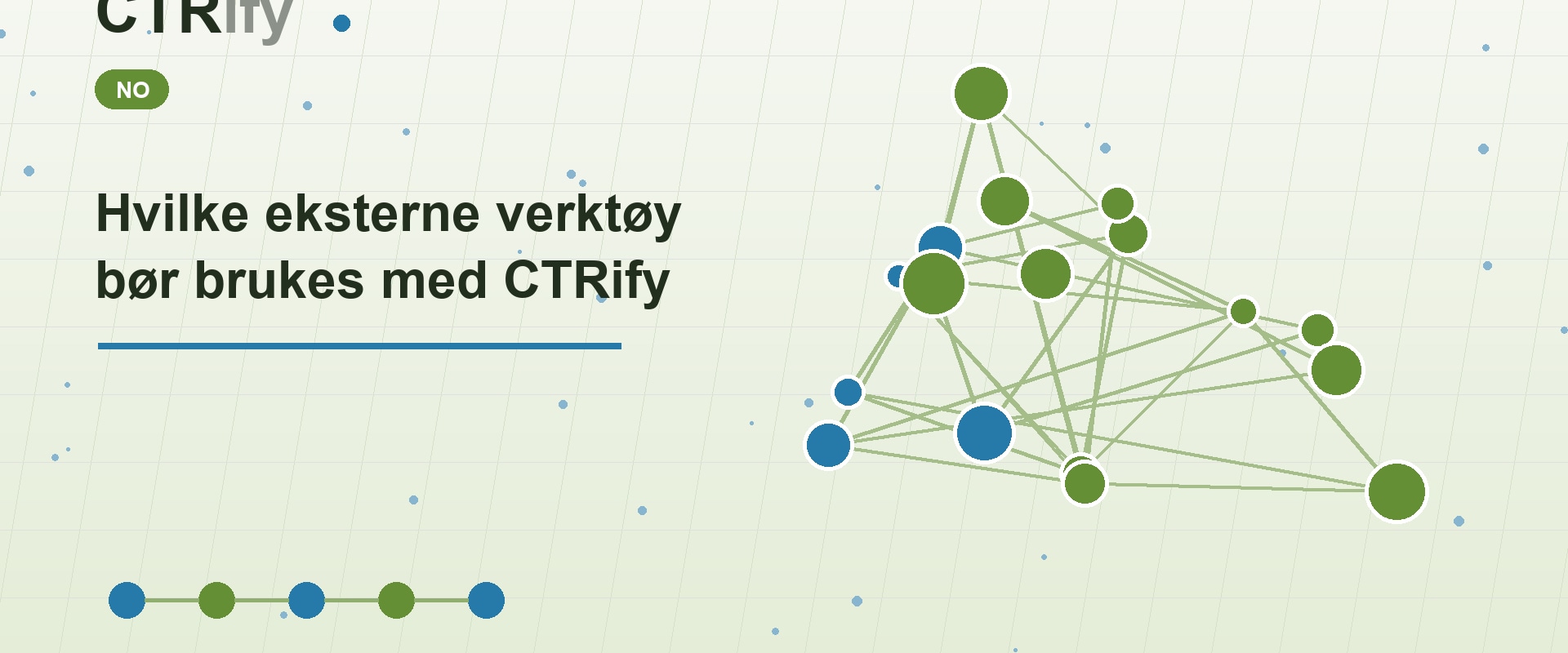 Hvilke eksterne verktøy bør brukes med CTRify
