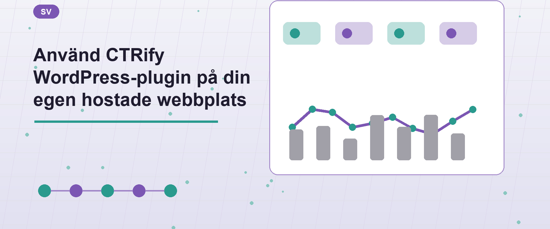 Använd CTRify WordPress-plugin på din egen hostade webbplats