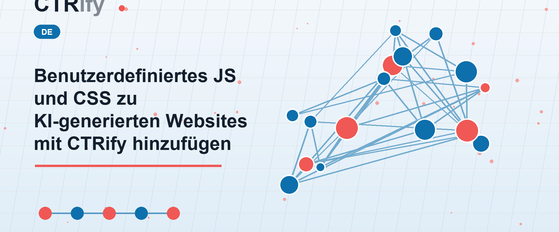 Benutzerdefiniertes JS und CSS zu KI-generierten Websites mit CTRify hinzufügen