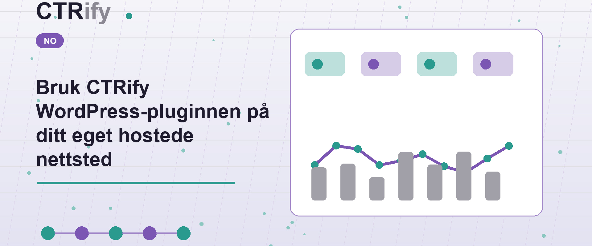 Bruk CTRify WordPress-pluginnen på ditt eget hostede nettsted
