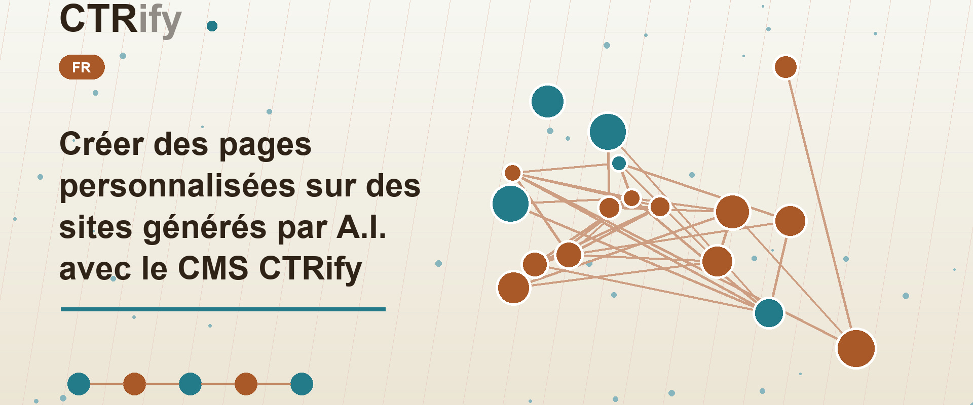 Créer des pages personnalisées sur des sites générés par A.I. avec le CMS CTRify