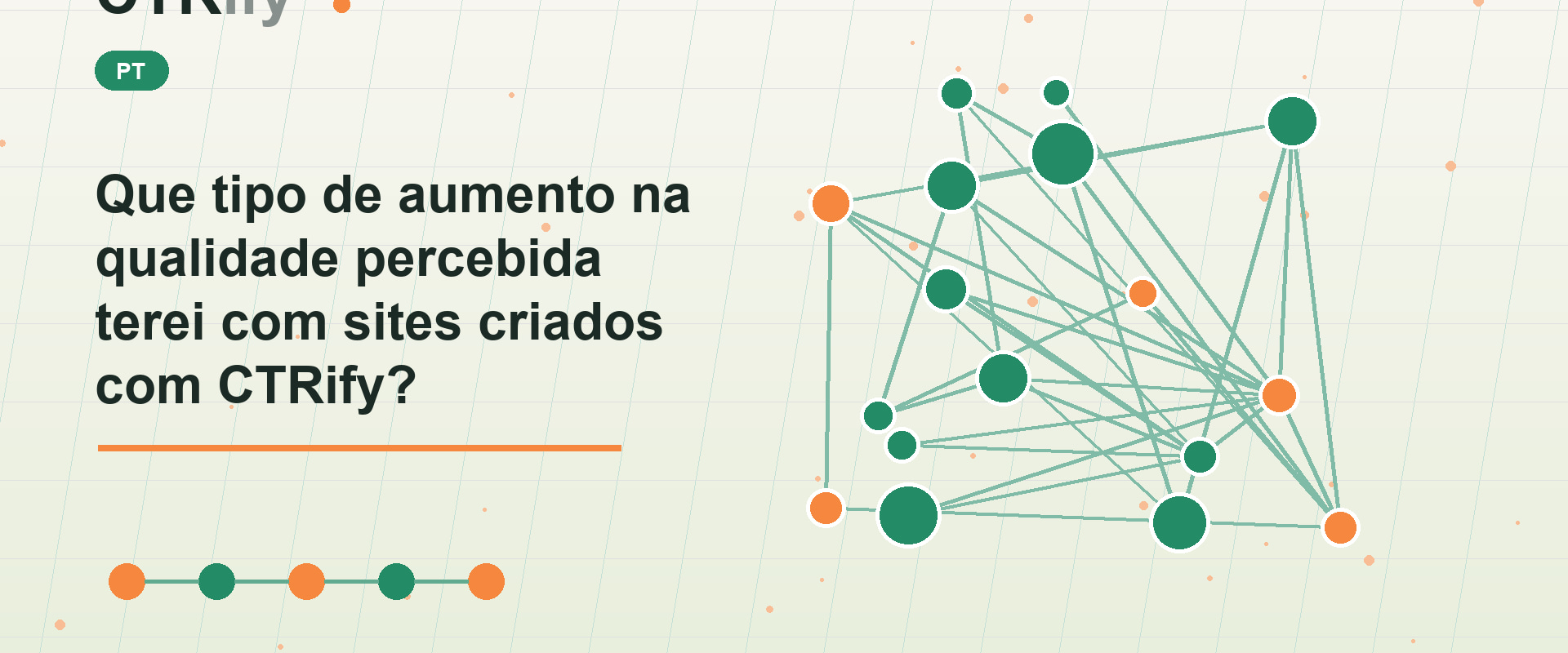 Que tipo de aumento na qualidade percebida terei com sites criados com CTRify?