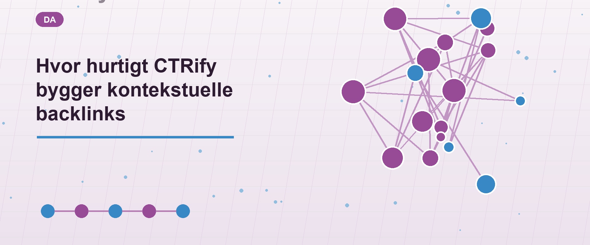 Hvor hurtigt CTRify bygger kontekstuelle backlinks