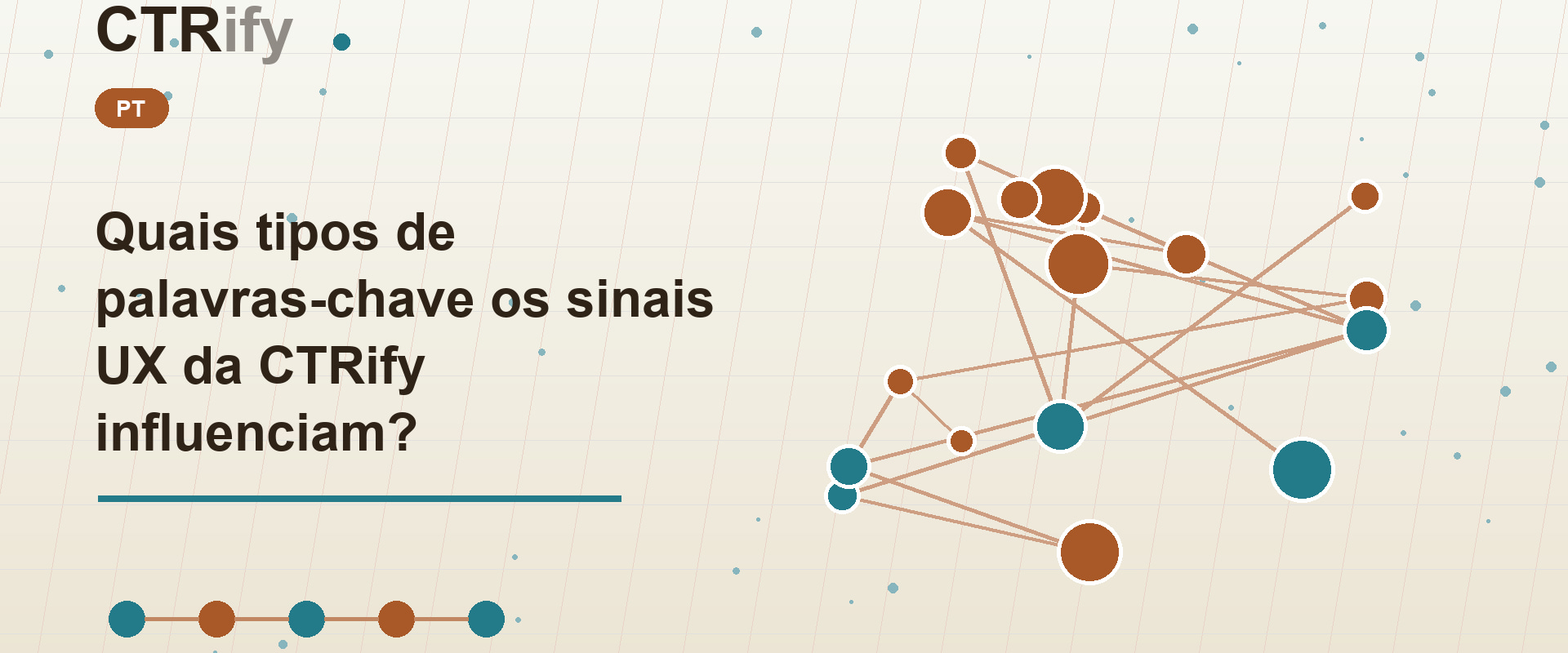 Quais tipos de palavras-chave os sinais UX da CTRify influenciam?
