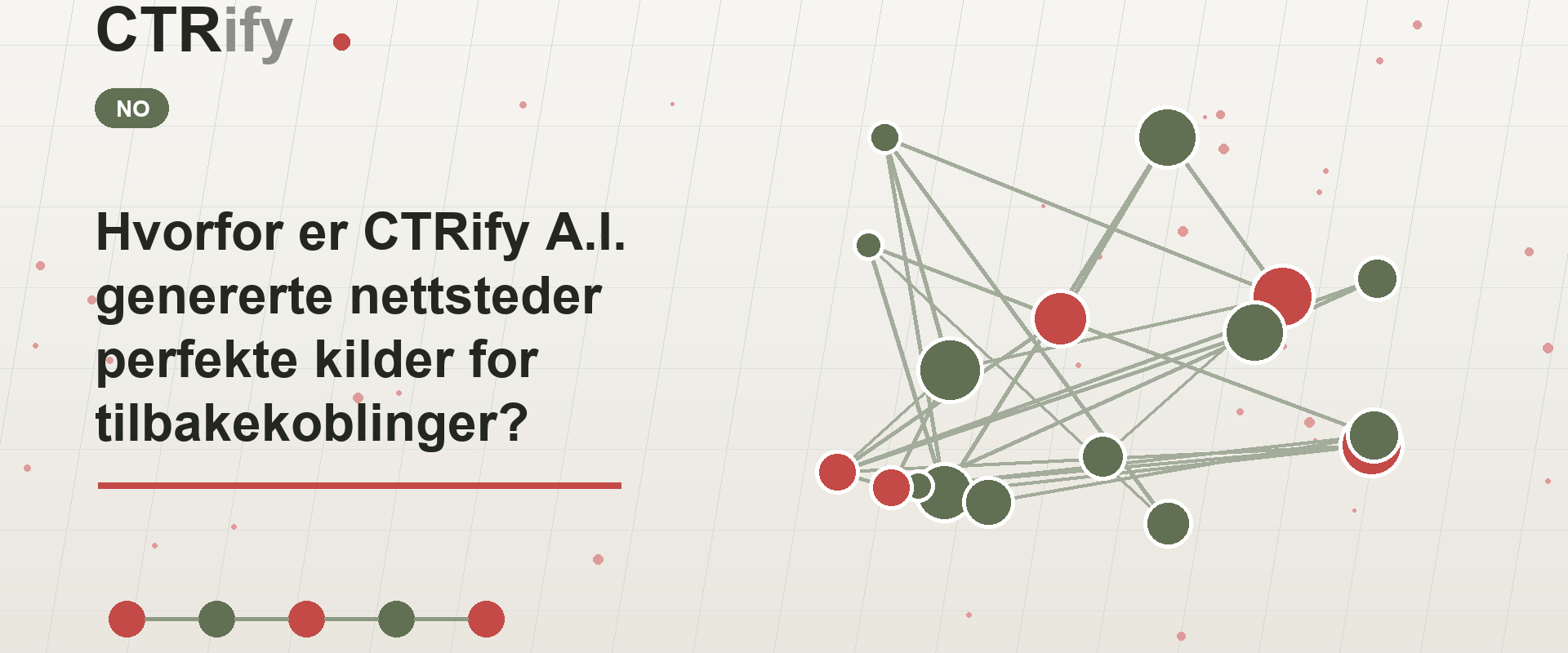 Hvorfor er CTRify A.I. genererte nettsteder perfekte kilder for tilbakekoblinger?