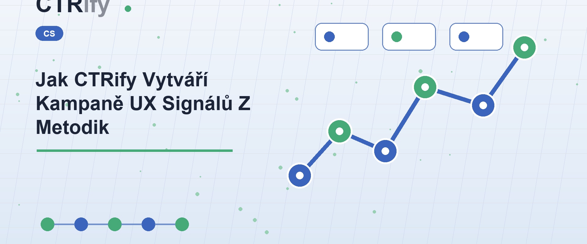 Jak CTRify Vytváří Kampaně UX Signálů Z Metodik