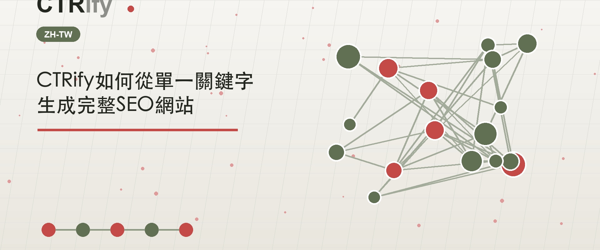 CTRify如何從單一關鍵字生成完整SEO網站