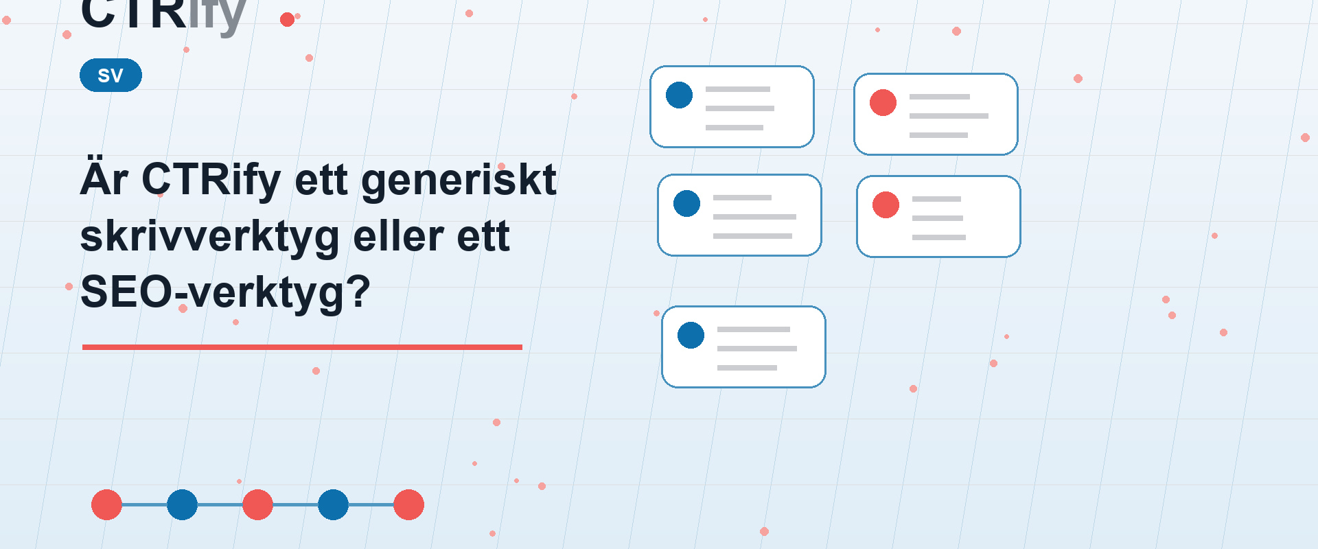 Är CTRify ett generiskt skrivverktyg eller ett SEO-verktyg?
