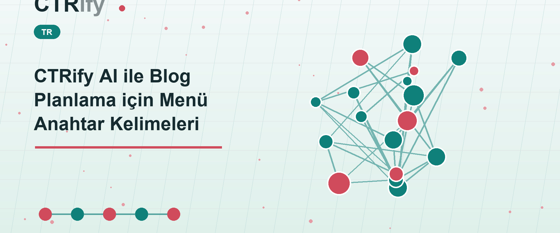 CTRify AI ile Blog Planlama için Menü Anahtar Kelimeleri