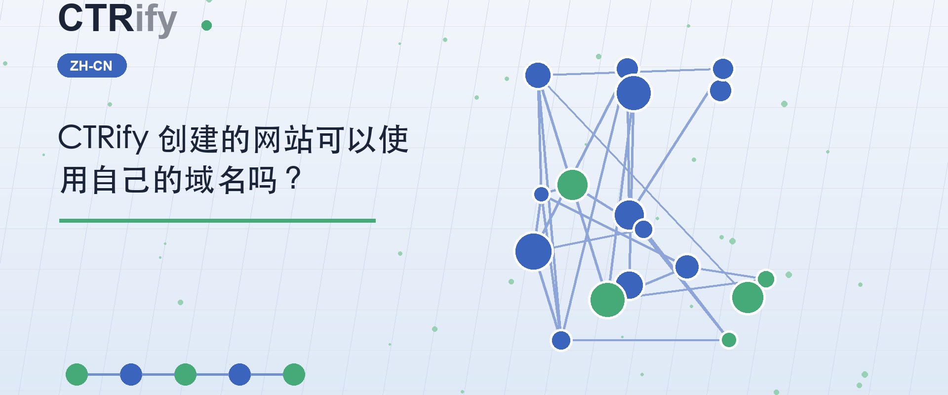 CTRify 创建的网站可以使用自己的域名吗?