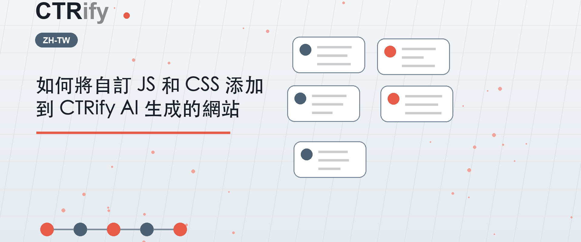 如何將自訂 JS 和 CSS 添加到 CTRify AI 生成的網站