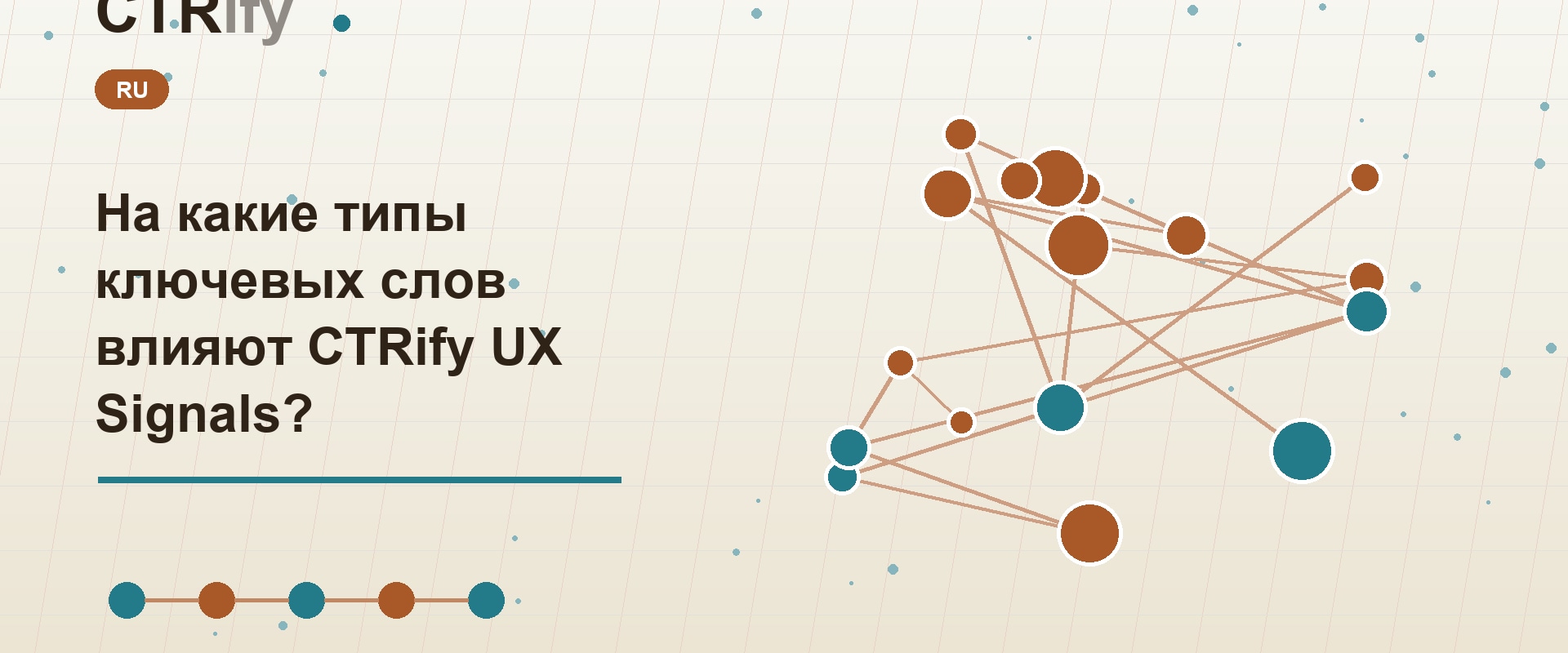 На какие типы ключевых слов влияют CTRify UX Signals?