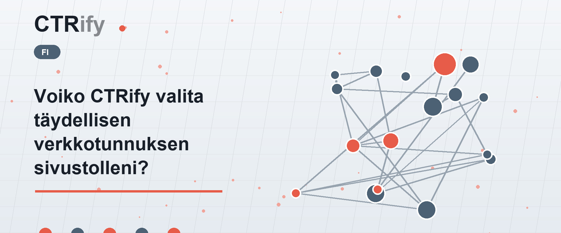 Voiko CTRify valita täydellisen verkkotunnuksen sivustolleni?