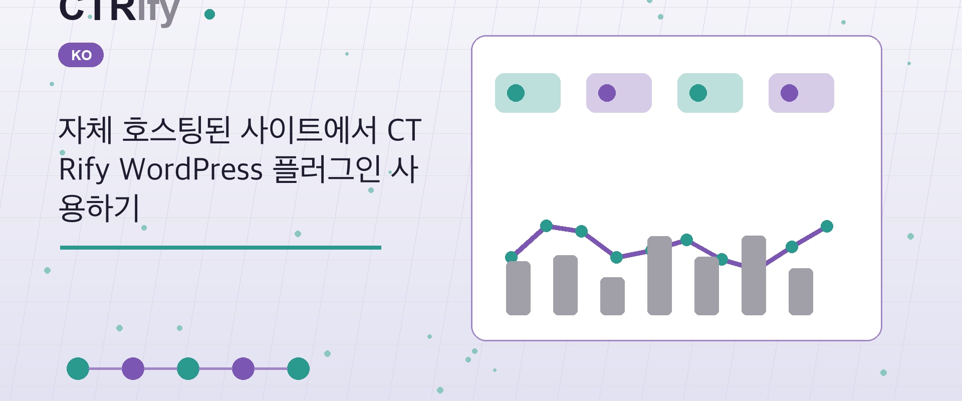자체 호스팅된 사이트에서 CTRify WordPress 플러그인 사용하기