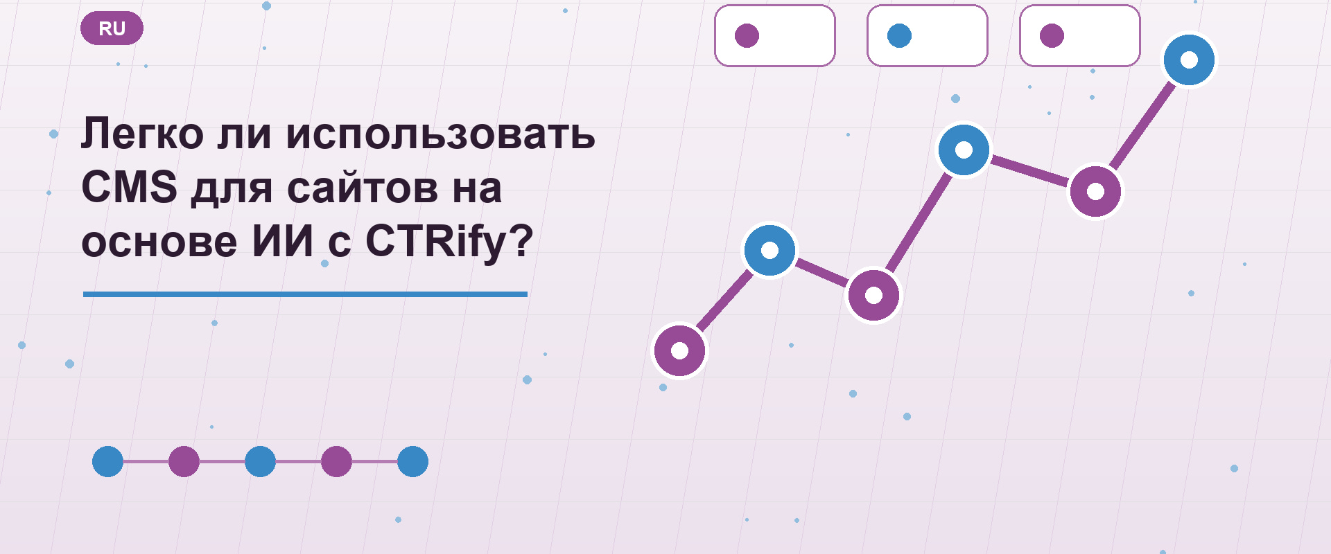 Легко ли использовать CMS для сайтов на основе ИИ с CTRify?
