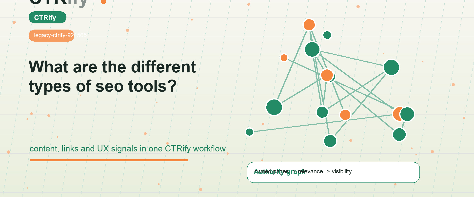 Different Types Of SEO Tools In CTRify