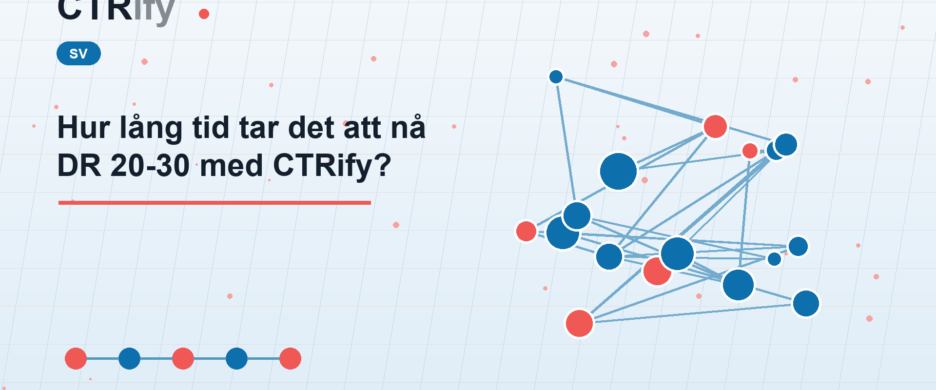 Hur lång tid tar det att nå DR 20-30 med CTRify?