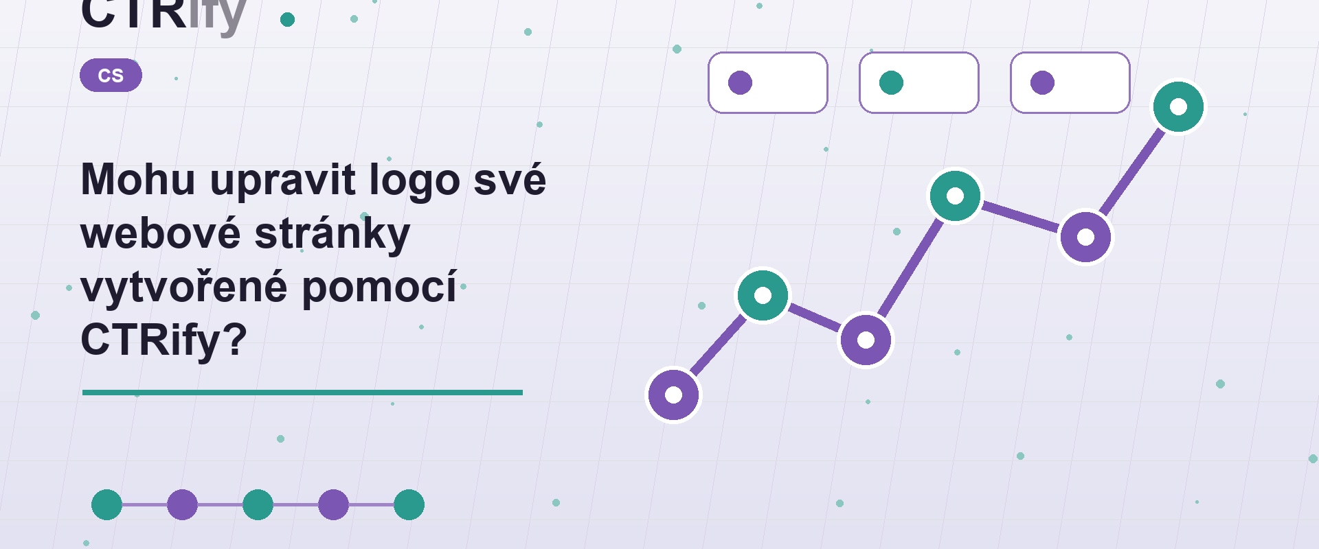 Mohu upravit logo své webové stránky vytvořené pomocí CTRify?