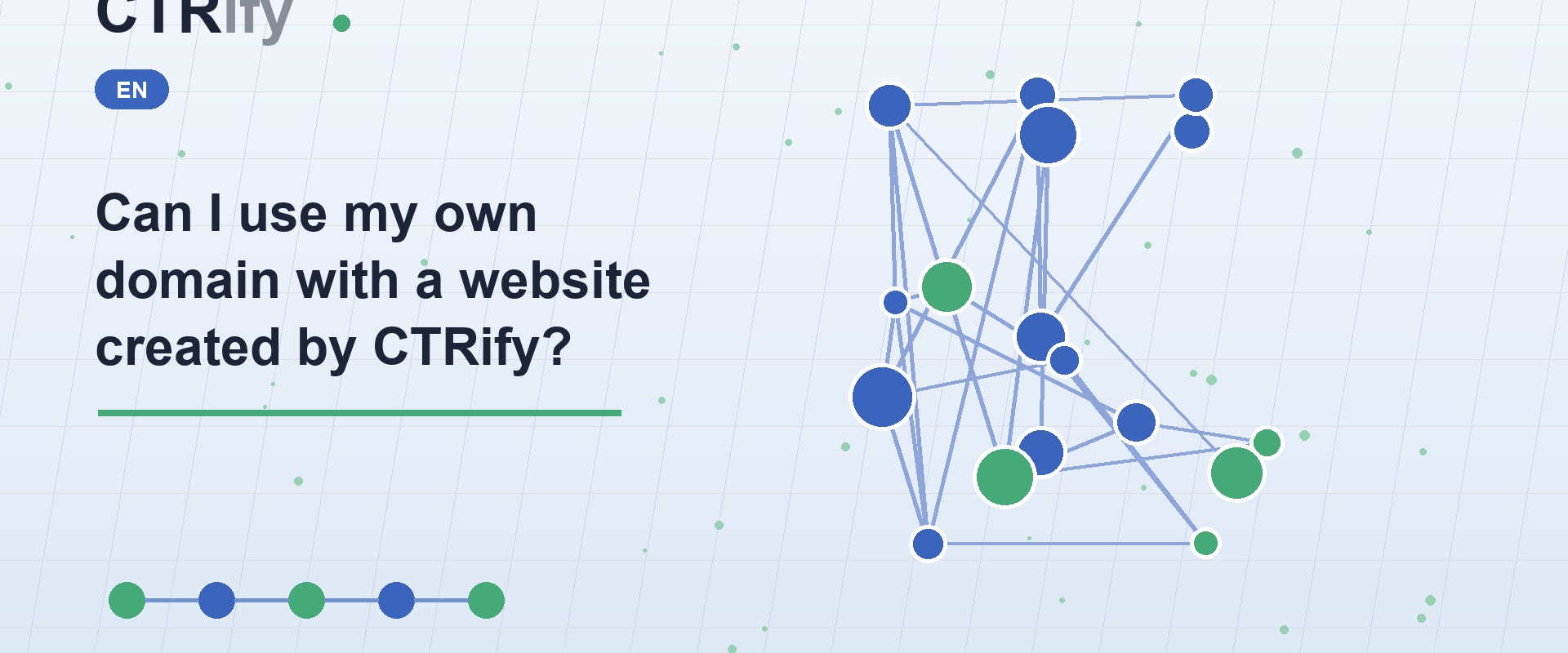 Can I use my own domain with a website created by CTRify?