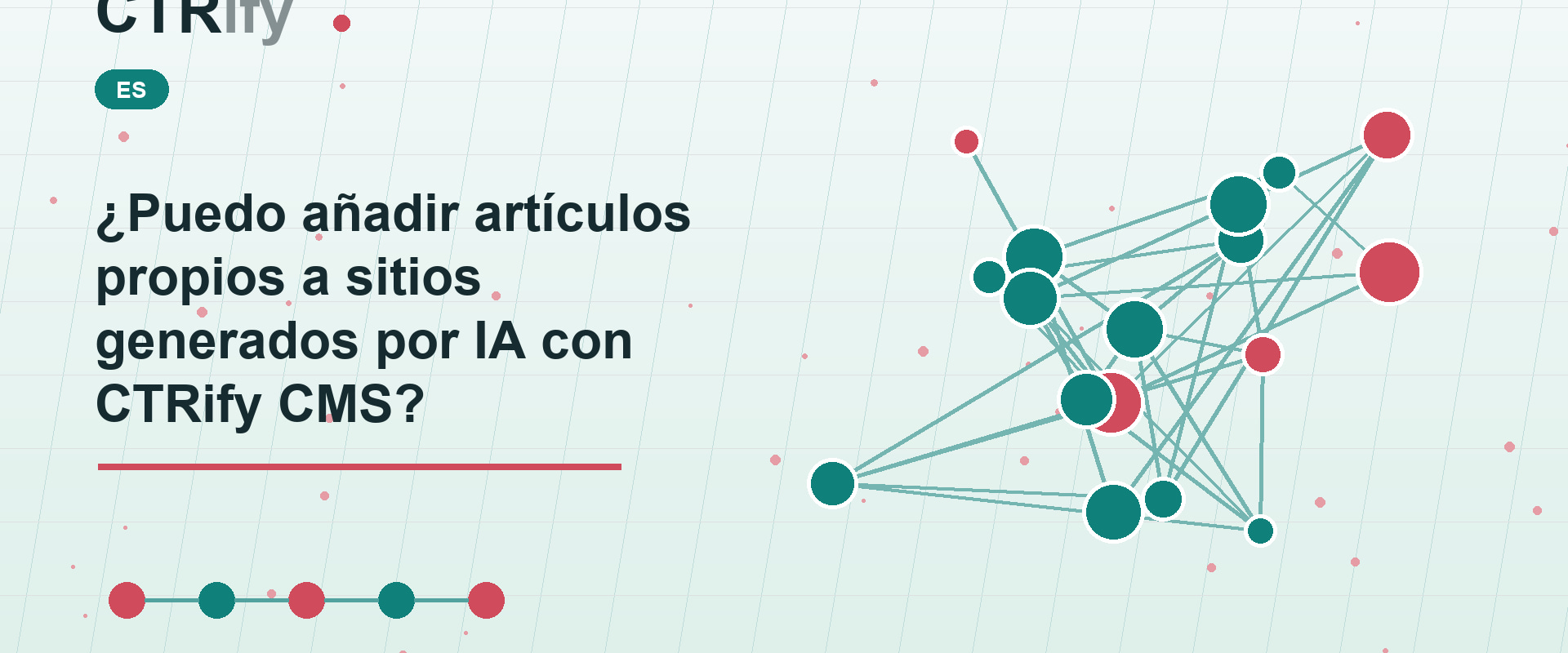 ¿Puedo añadir artículos propios a sitios generados por IA con CTRify CMS?