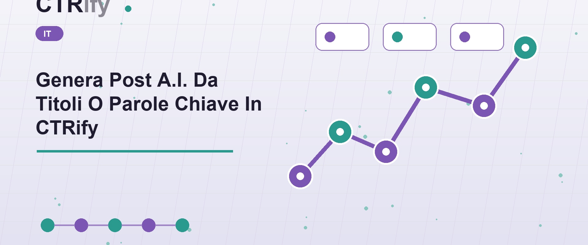 Genera Post A.I. Da Titoli O Parole Chiave In CTRify