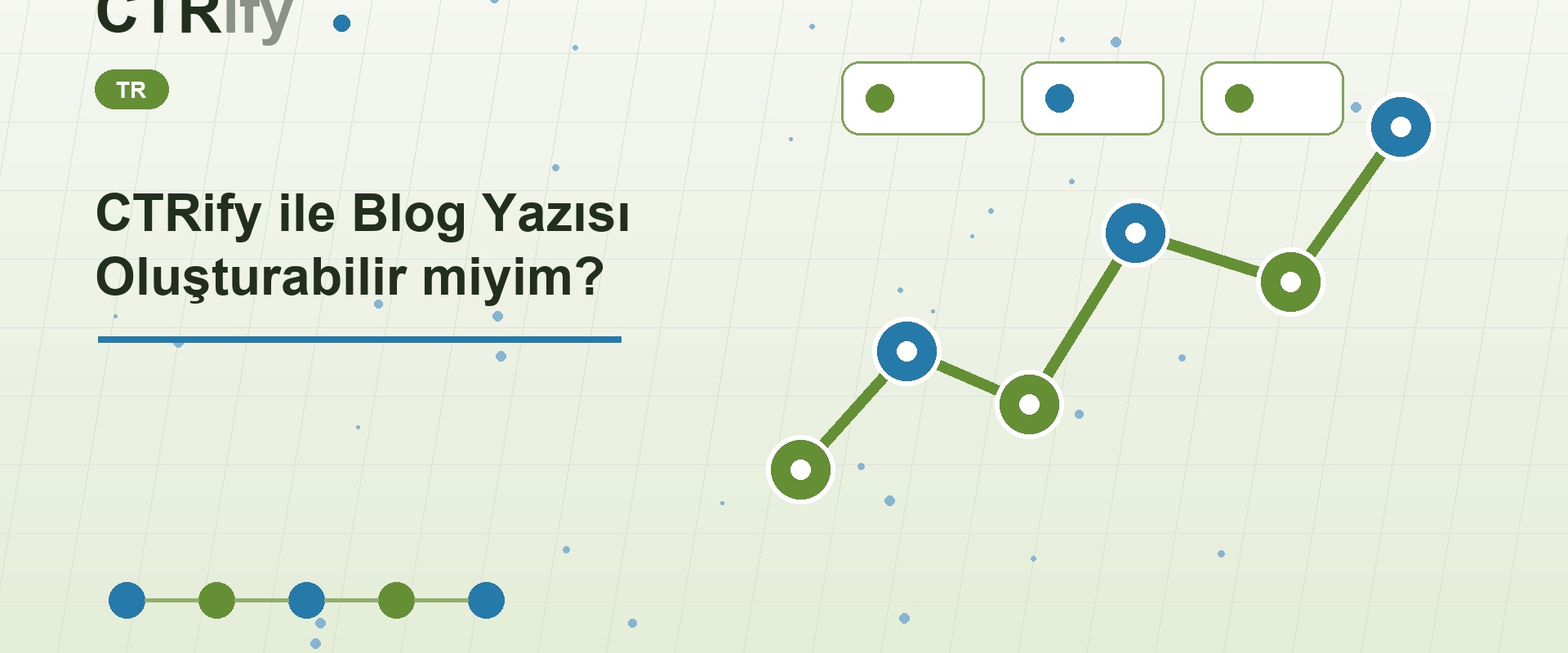 CTRify ile Blog Yazısı Oluşturabilir miyim?