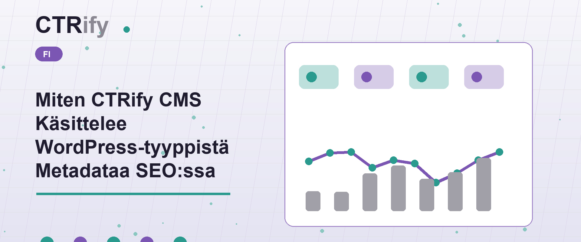 Miten CTRify CMS Käsittelee WordPress-tyyppistä Metadataa SEO:ssa