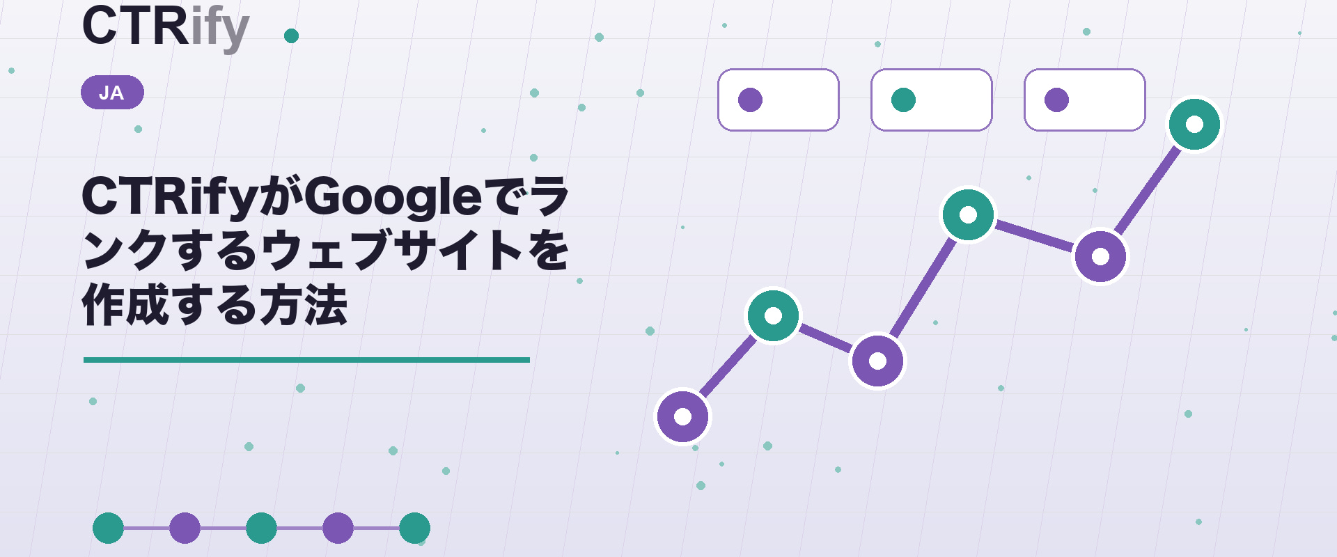 CTRifyがGoogleでランクするウェブサイトを作成する方法
