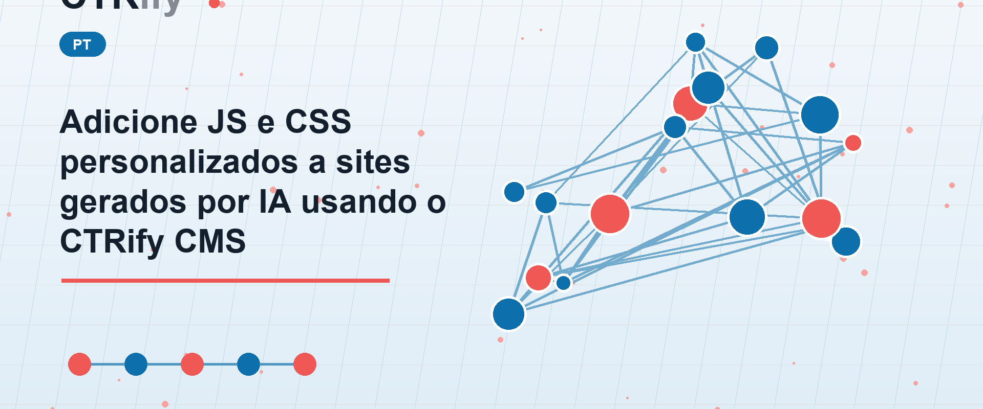 Adicione JS e CSS personalizados a sites gerados por IA usando o CTRify CMS
