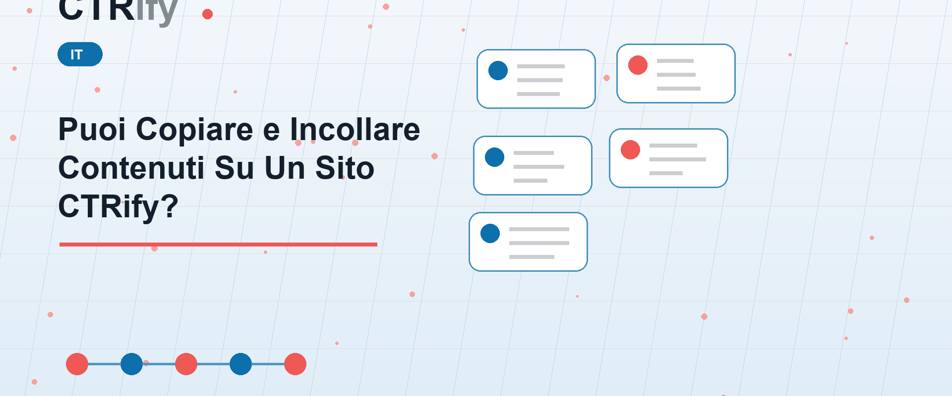 Puoi Copiare e Incollare Contenuti Su Un Sito CTRify?
