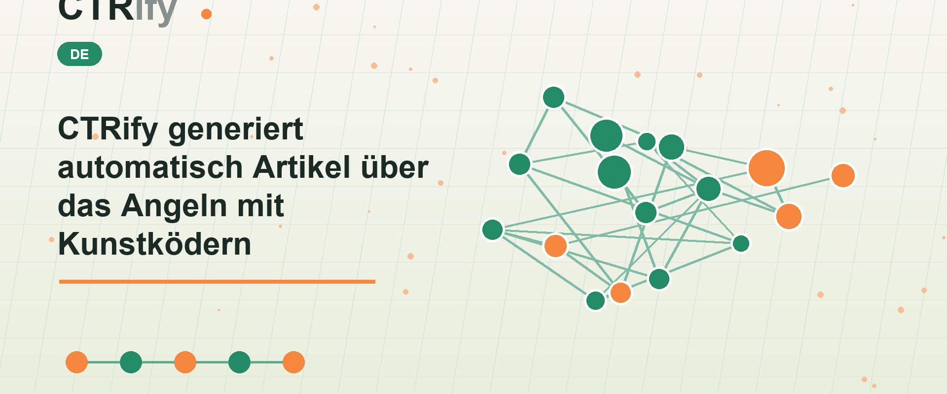 CTRify generiert automatisch Artikel über das Angeln mit Kunstködern