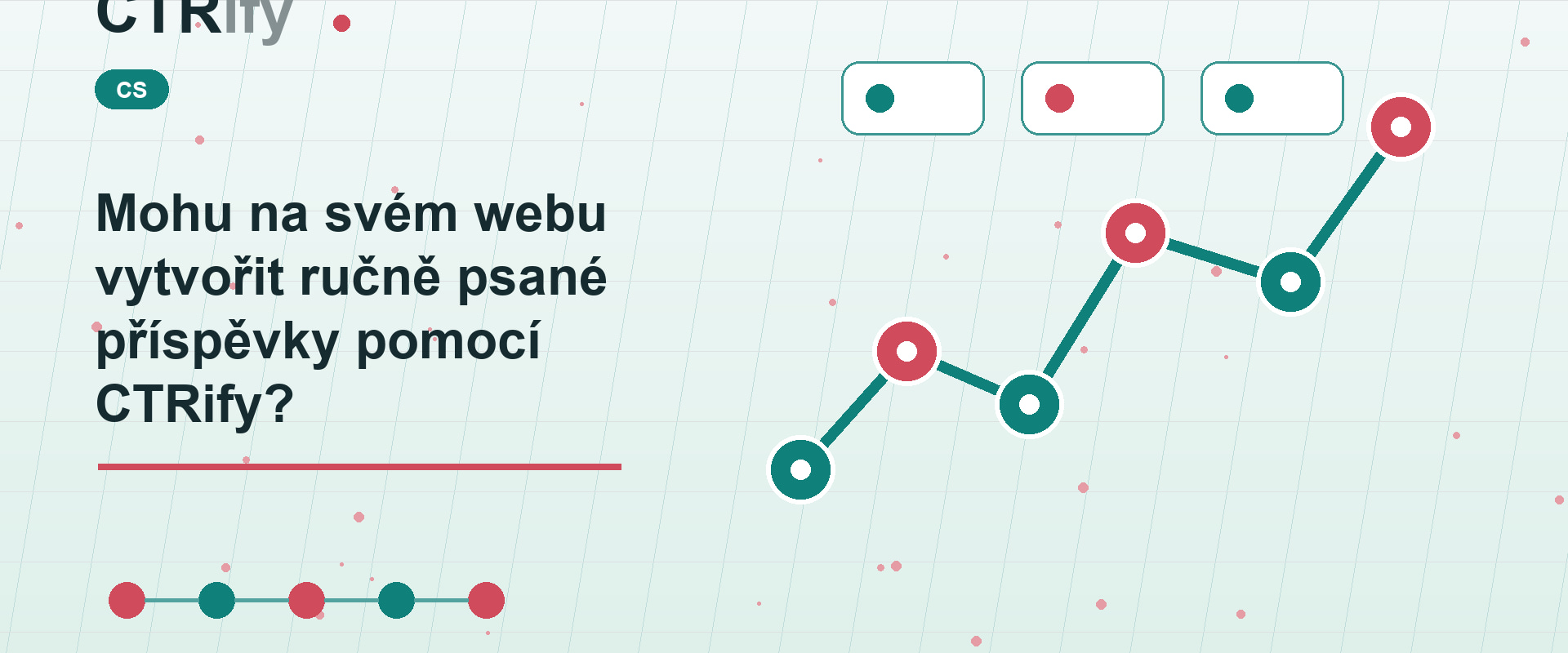 Mohu na svém webu vytvořit ručně psané příspěvky pomocí CTRify?