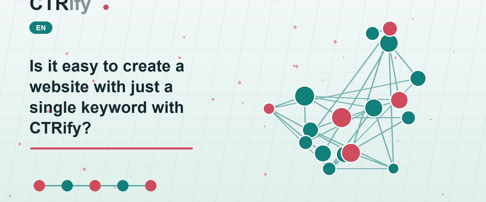 Is it easy to create a website with just a single keyword with CTRify?