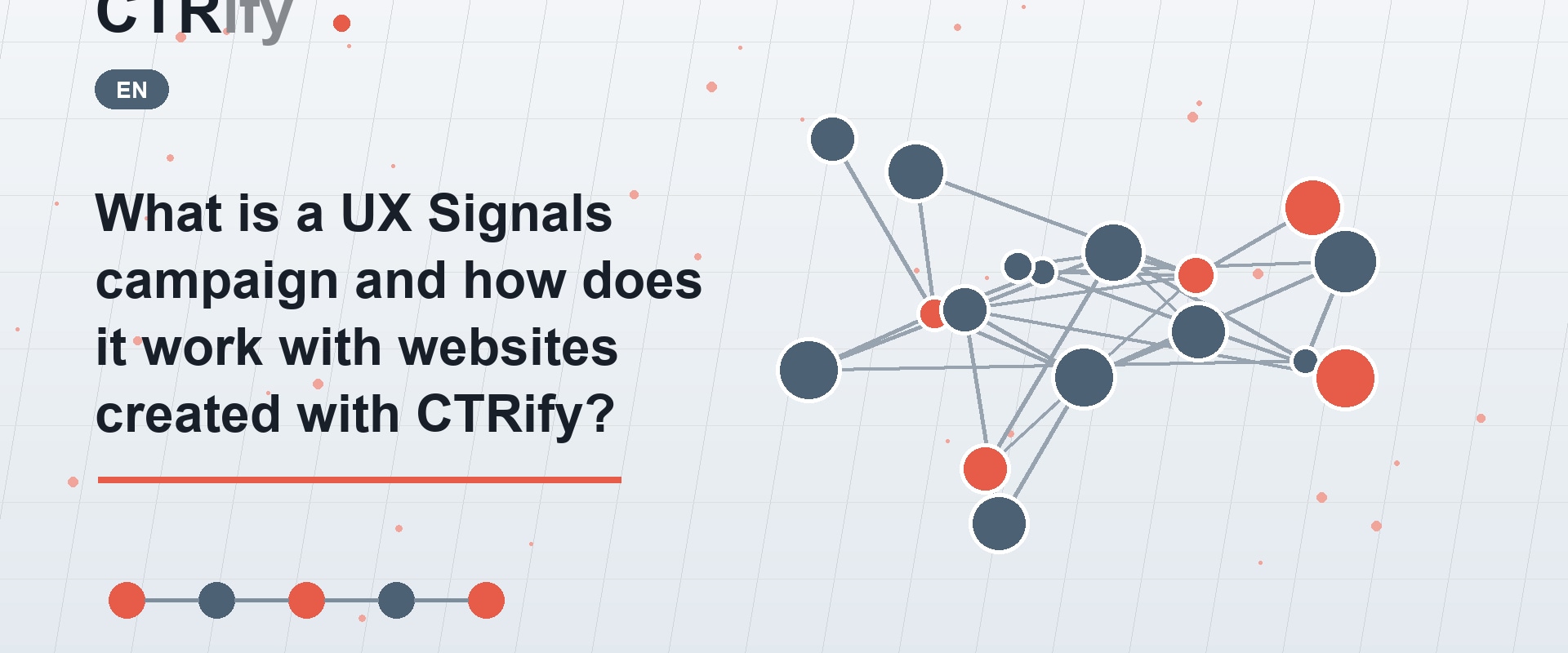 What is a UX Signals campaign and how does it work with websites created with CTRify?