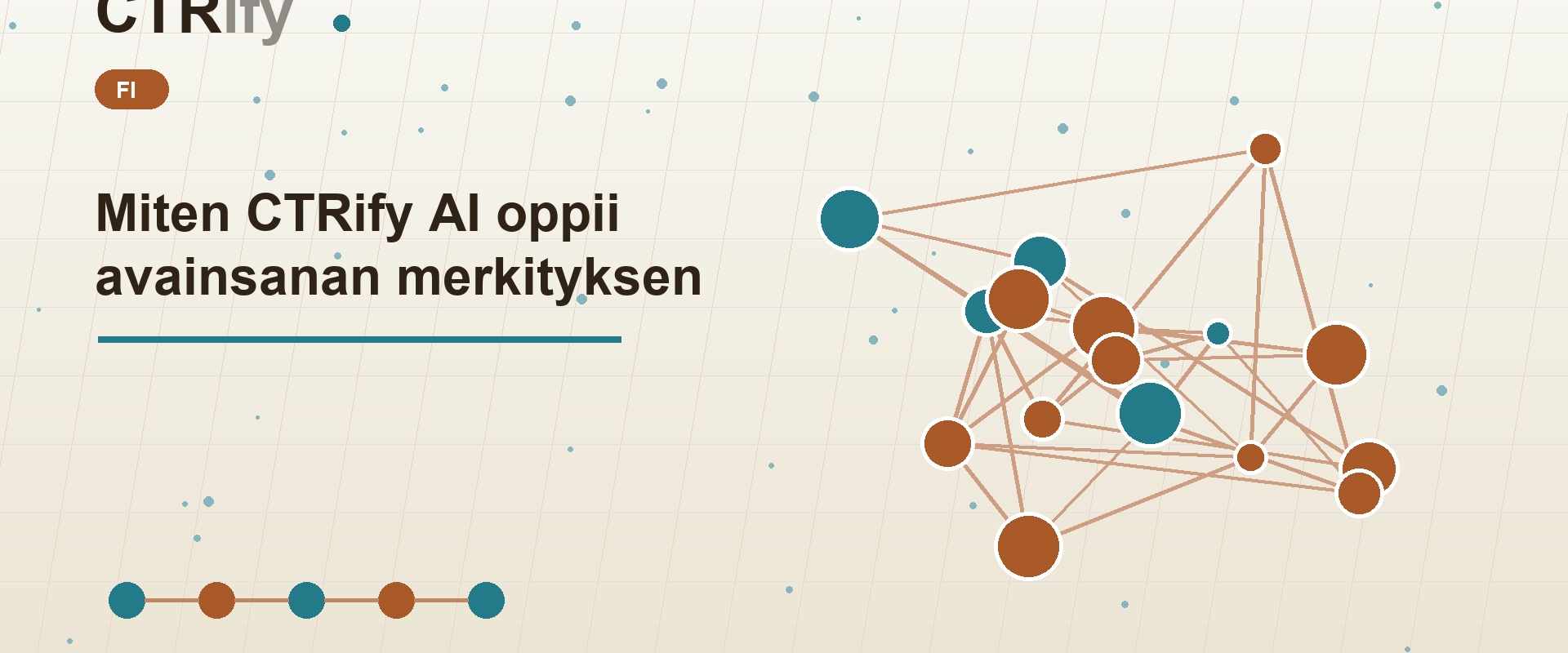 Miten CTRify AI oppii avainsanan merkityksen