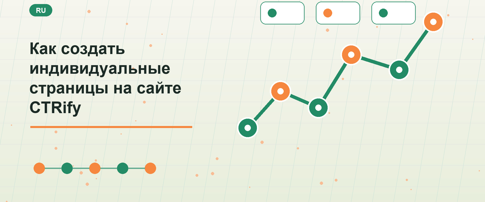 Как создать индивидуальные страницы на сайте CTRify