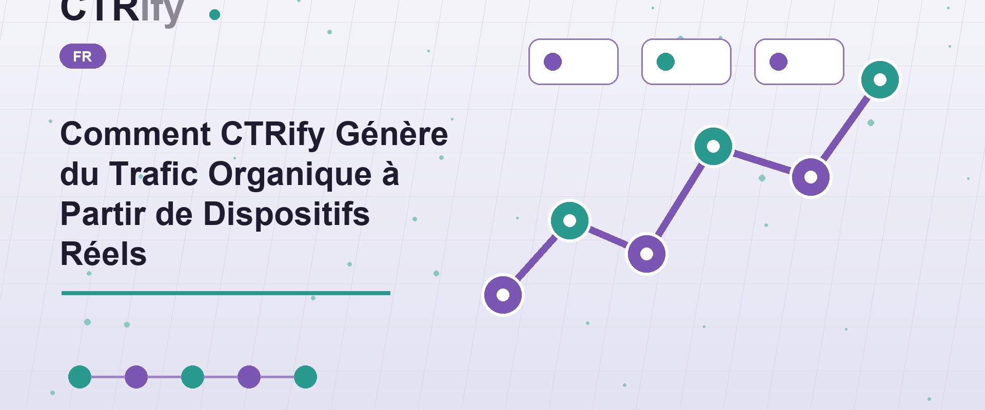 Comment CTRify Génère du Trafic Organique à Partir de Dispositifs Réels